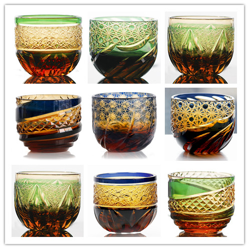 韩式日式清酒杯金致手工雕刻
