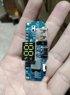 拆机屏显|P5356芯片移动电源主板快充芯片充电路板默认拆芯片Dⅰy