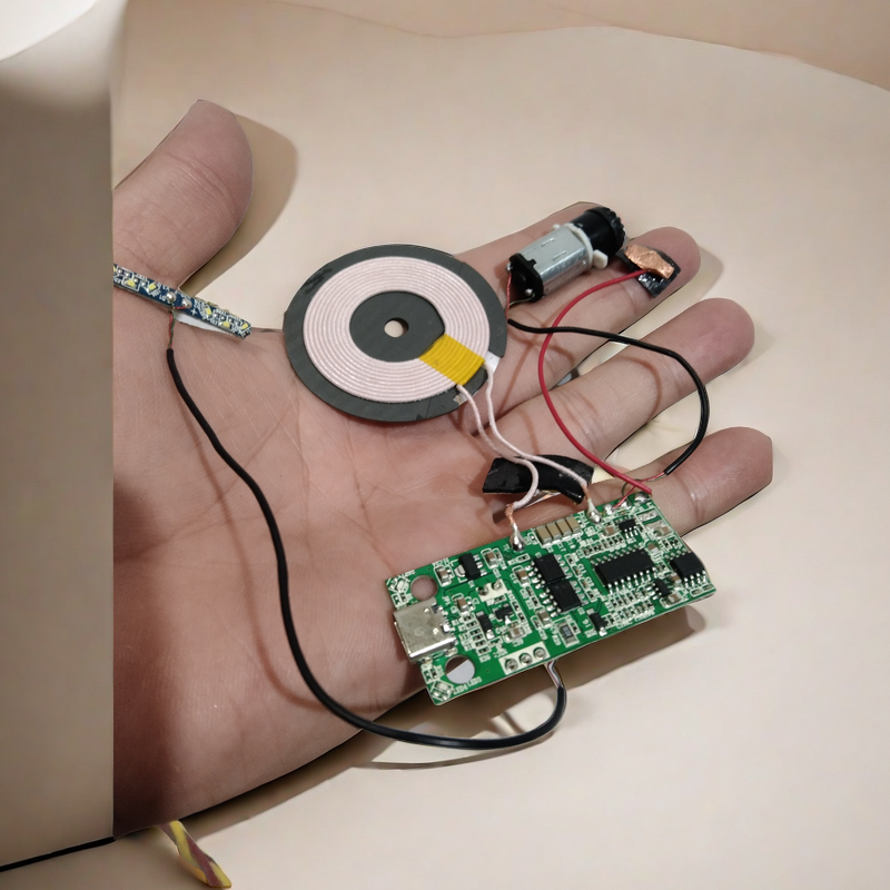 Type-C口快速无线充电器发射端模块电路板线圈快充方案通用QI