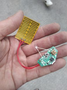 diy用途研究价 5V充电板 暖手宝主板 带加热片