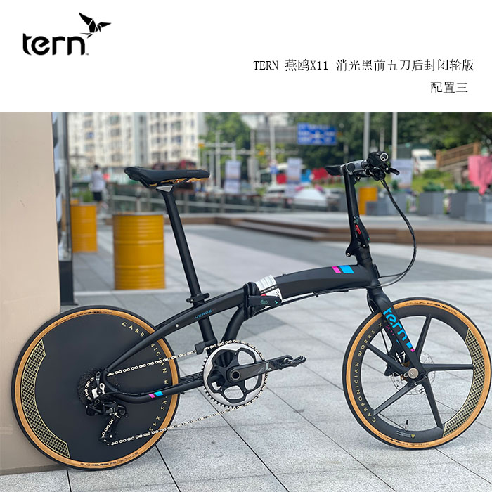 tern燕鸥高端折叠车碳纤维轮组