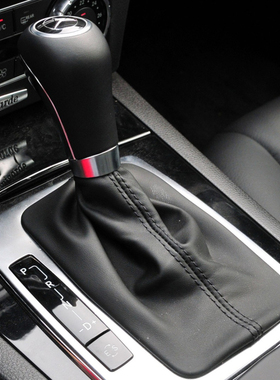 适用于奔驰EC级C180档杆套c280手球E260GLK300排挡杆挂换挡防尘套