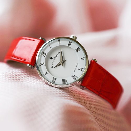 Jacques du Manoir瑞士小众品牌手表女士轻奢罗马腕表直邮包税