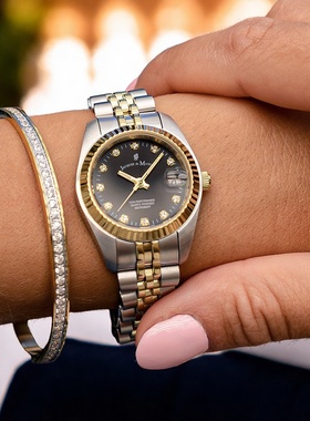 Jacques du Manoir瑞士小众轻奢石英电子手表女款日志平替代购