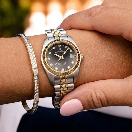 Jacques du Manoir瑞士小众轻奢石英电子手表女款日志平替代购