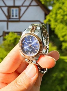 Jacques du Manoir瑞士代购小众品牌石英女表日志平替生日礼物