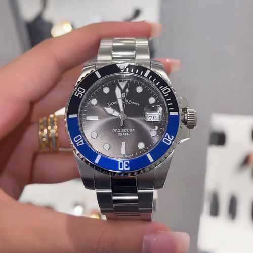 Jacques du Manoir瑞士小众品牌轻奢男士手表腕表水鬼平替代购