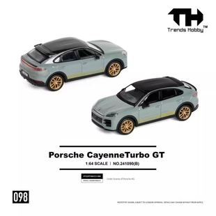 1:64 Trends Hobby TH 保时捷911卡宴 合金收藏摆件模型