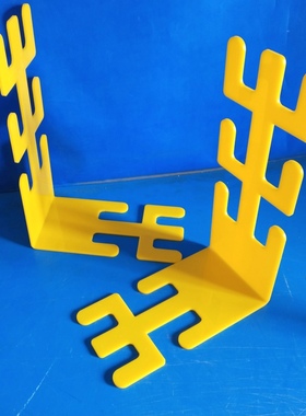 L型麻醉呼吸回路管路支架透明 白色支架  万向型可旋转螺纹管支架