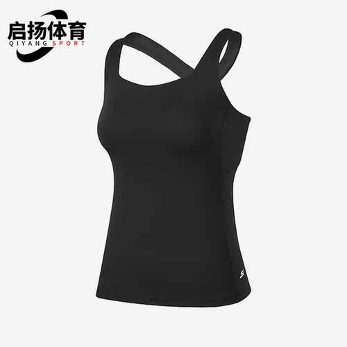 斯凯奇女子防震瑜伽无袖T恤