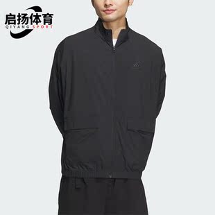 梭织夹克外套IT3954 Adidas JKT男士 阿迪达斯正品