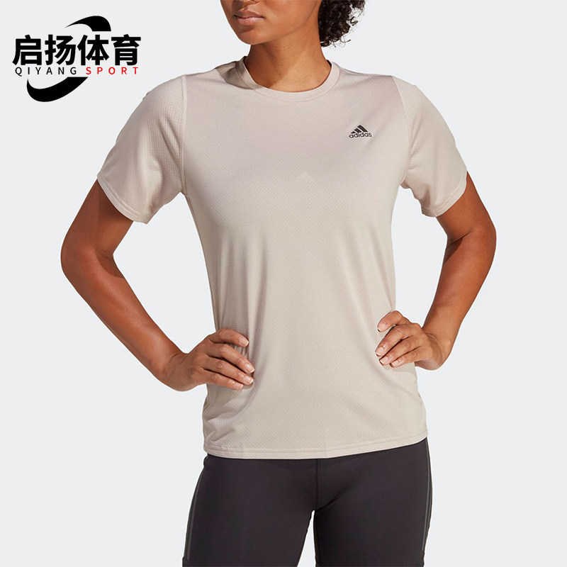 阿迪达斯女士运动休闲短袖T恤