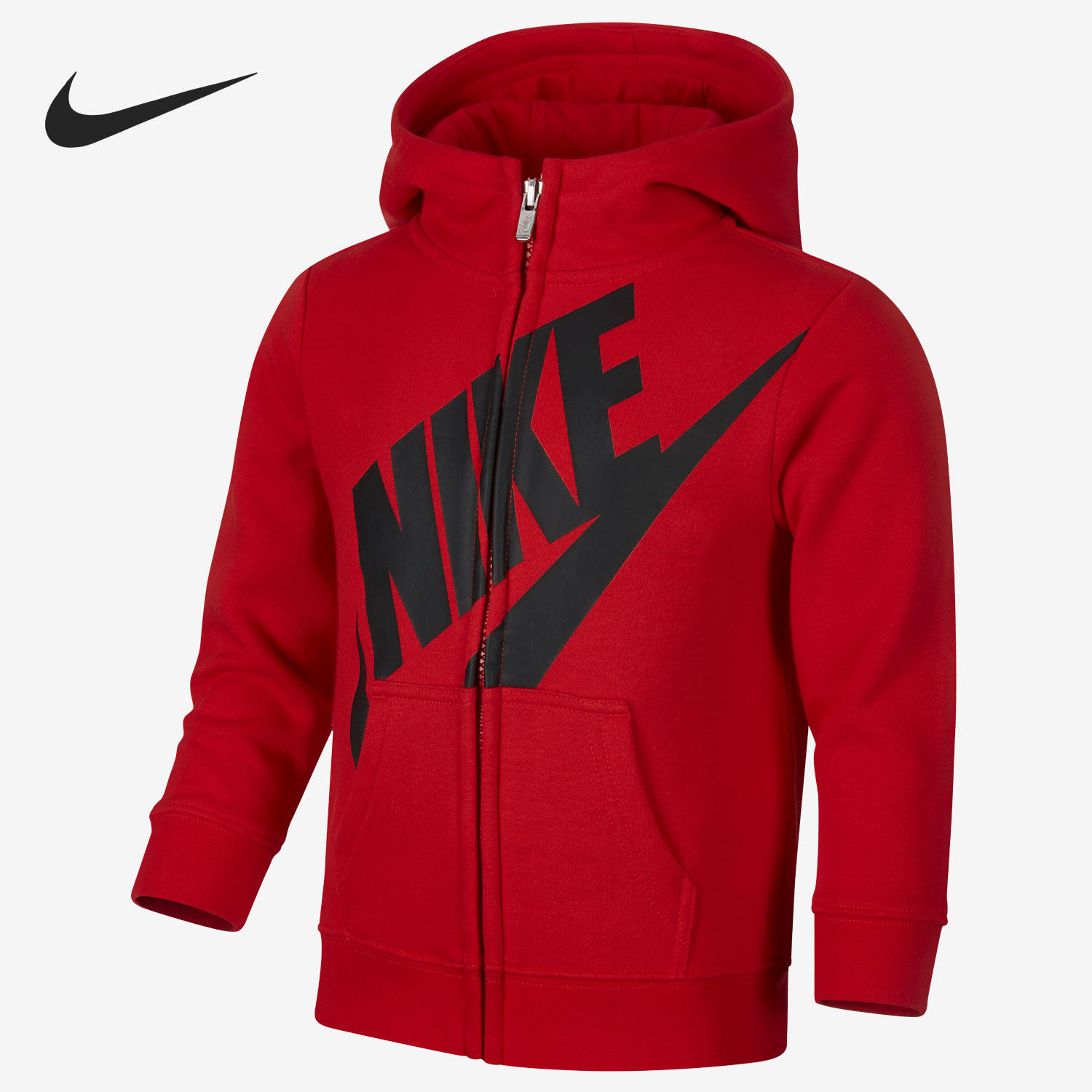 nike/耐克正品春季新款小童休闲运动保暖拉链夹克外套 ha5397