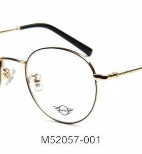 正品防伪宝马MINI不锈钢男女款超轻时尚近视镜架复古镜框M52057