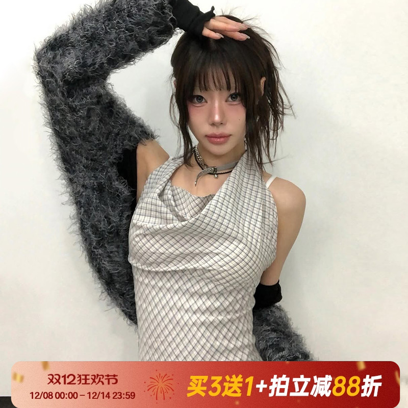 【耶鲁少女】美式纯欲风辣妹背心