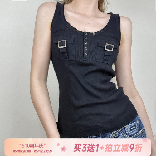 【美式复古】轻亚复古小众吊带