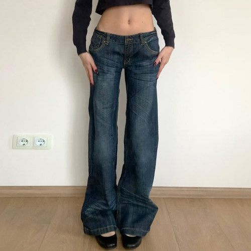 【复古怀旧】美式街头风牛仔裤