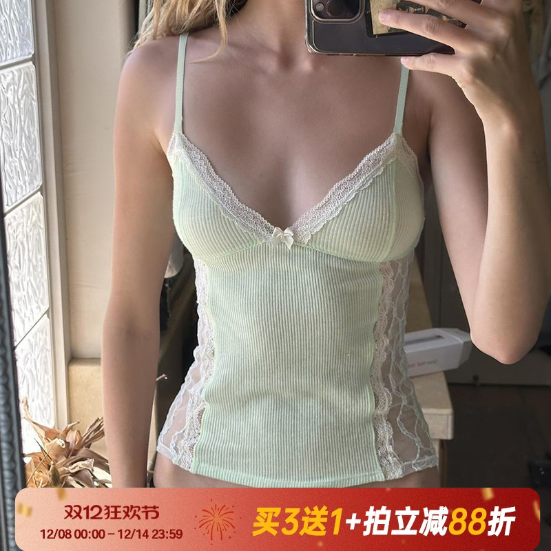 【薄荷曼波】纯欲辣妹少女吊带