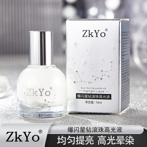 ZKYO爆闪星钻滚珠高光液