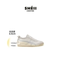 Original White & Silver 6.5cm (Brand D's patented design + invisible arch support height increase insole)