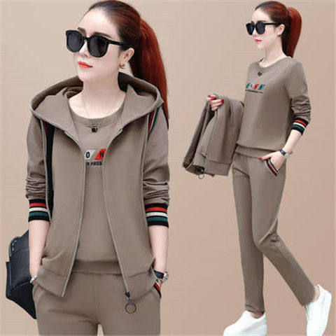 1 Autumn Vest fashion Three-piece Suite new pattern Korean Edition Long sleeve Sweater Large leisure time Athletic Wear suitin the Women's clothing/Boutique , Set/Student uniforms/Work uniforms , Fashion Set  category - from Buy2taobao.com to provide professional Taobao agent buy service