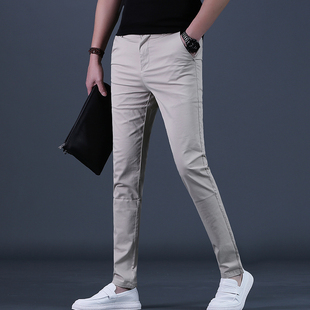 夏季休闲裤男款潮流百搭修身小脚男士长裤子薄2026上新高级感男裤