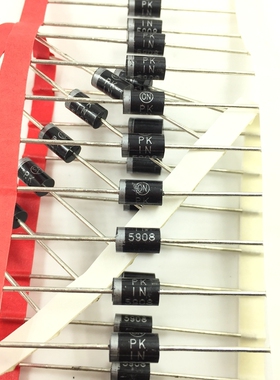 全新IN5908 直插瞬态抑制稳压管 1N5908快恢复二极管 1500W DO27