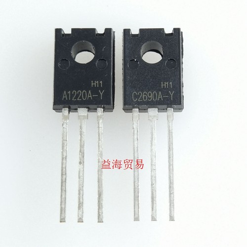 全新原装 C2690A 1220A 音频配对三极管 KSC2690A-Y KSA1220A-Y