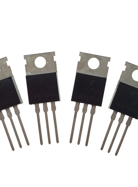 KA7912 三极管 7912 直插 TO-220 12V三端稳压器