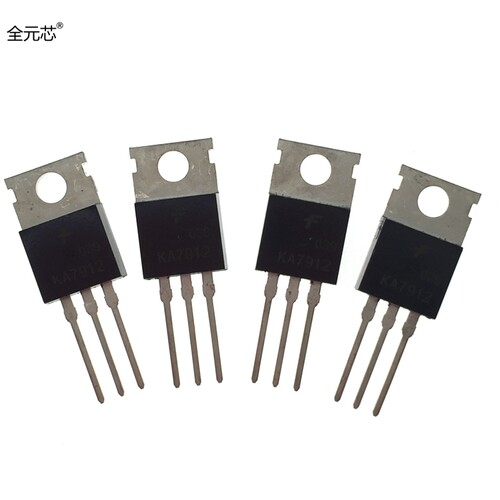KA7912 三极管 7912 直插 TO-220 12V三端稳压器