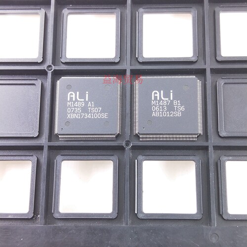 M1487B1 M1489A1 电脑主板IC 配对芯片 QFP160 封装 QFP208 贴片