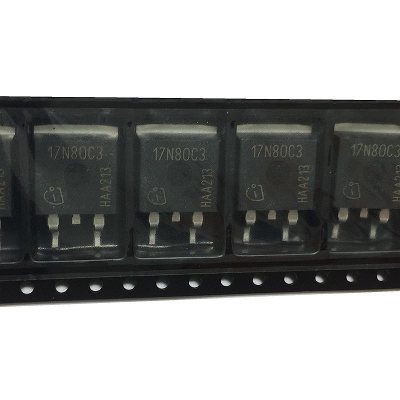 17N80C3 场效应管17A800V  N沟道 SPB17N80C3  贴片TO263封装