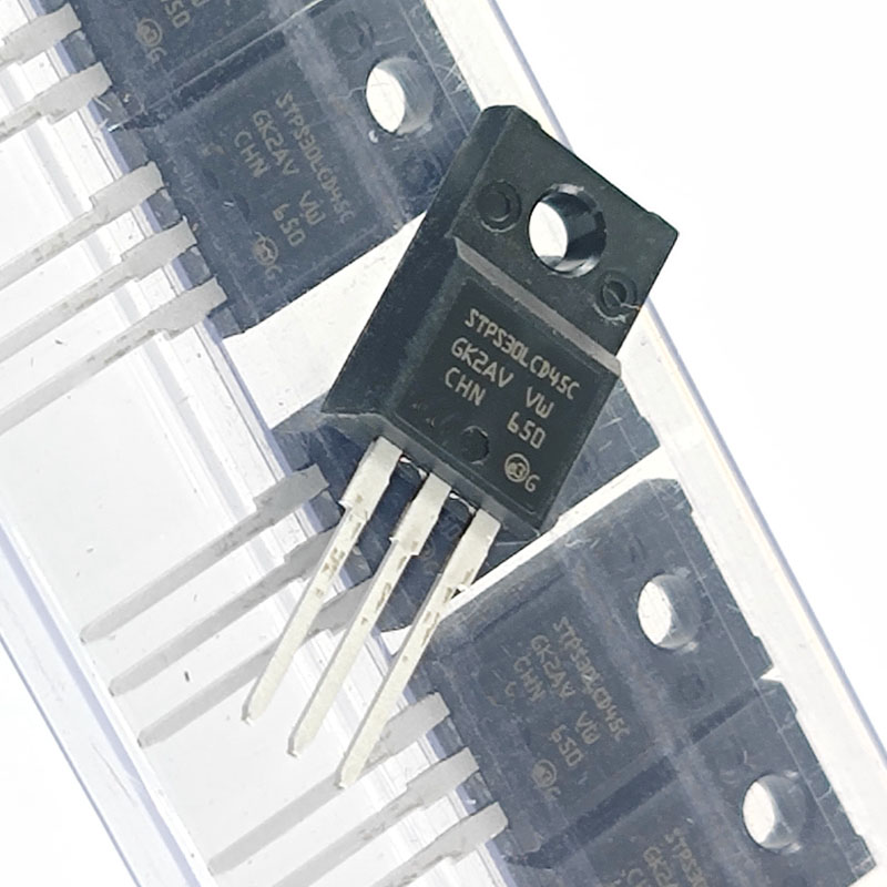 STPS30LCD45C 全新原装进口TO-220F 全塑封  30A45V