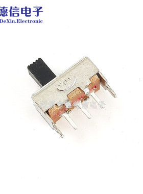 拨动开关 SS-12F44 二挡立式 1P2T SS12F44G5 滑动开关 柄高5MM