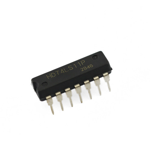 HD74LS11P 直插 74LS11 TTL 3输入端3与门 DIP-14 全新原装 芯片