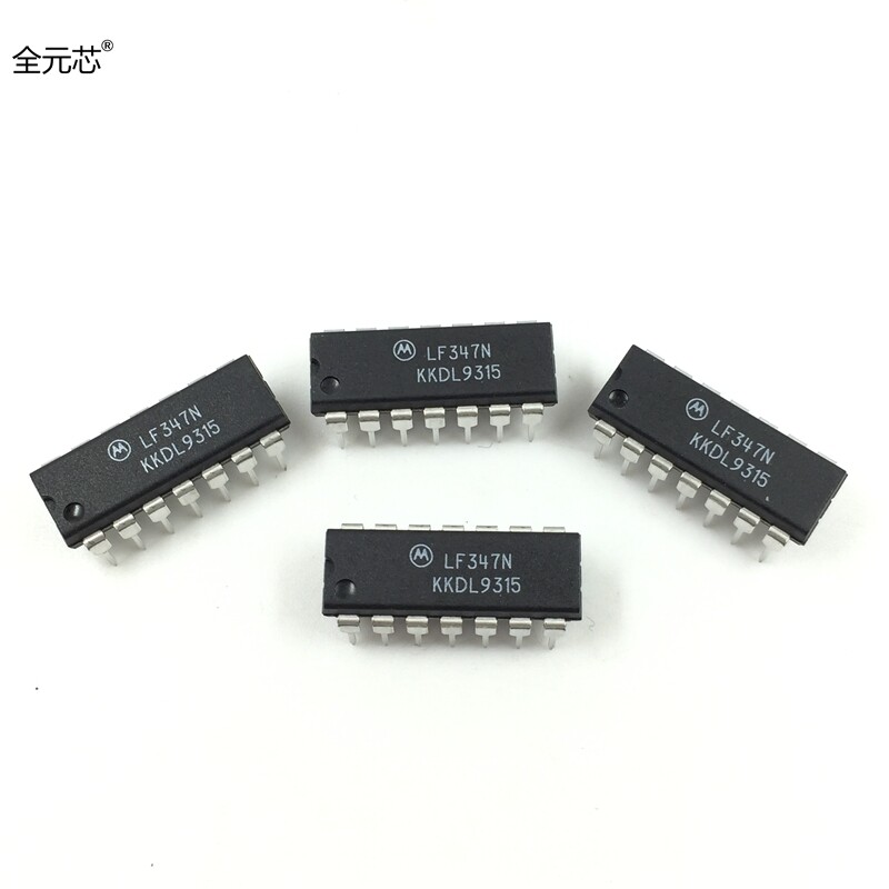 LF347N 芯片 运算放大器 直插DIP14封装 IC集成电路