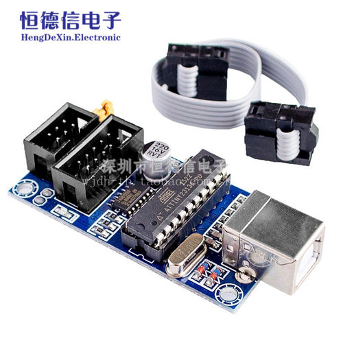 AVR单片机 USBtinyISP 下载器 下载线 USB接口
