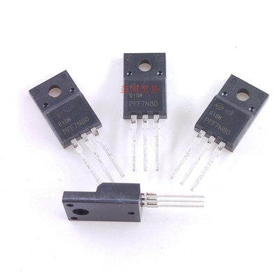 PFF7N80 场效应MOS管 7A800V 全新原装 直插TO-220F塑封 N沟道