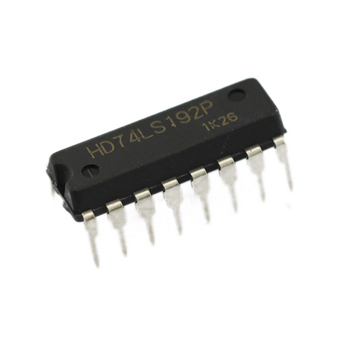 直插 74LS192 可预置BCD双时钟可逆计数器 DIP16 全新 HD74LS192P