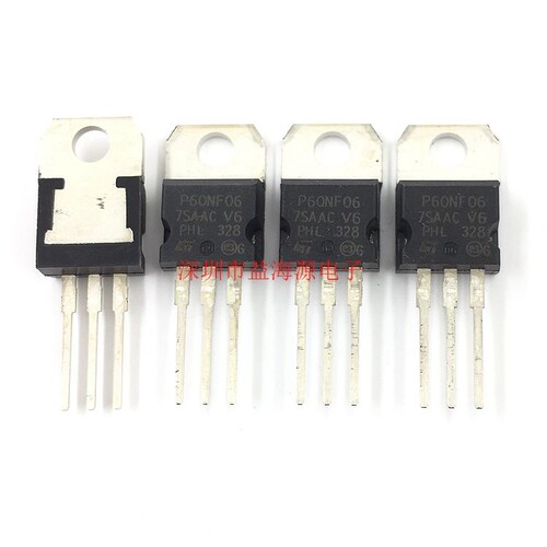 全新原装 进口 STP60NF06 60V 60A TO-220 MOS场效应管 直插