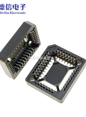 方形 PLCC-32P底座 32脚插槽 贴片IC座 芯片座 测试座