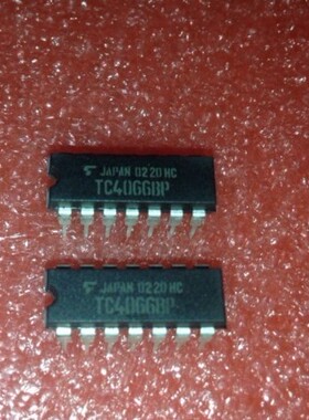 TC4066BP 芯片 直插DIP-14脚  IC集成电路 逻辑芯片 全新原装
