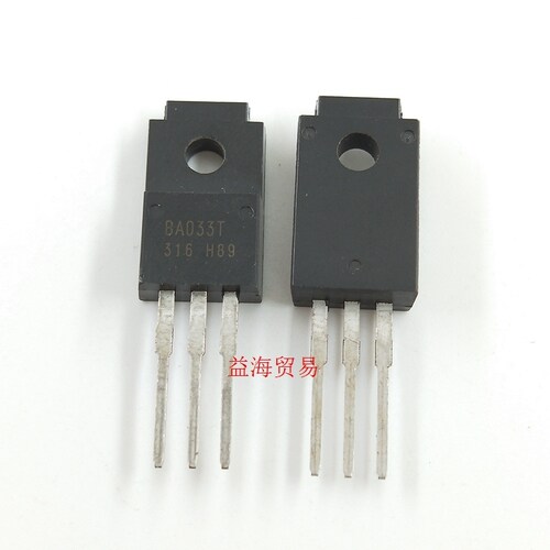 BA033T  全新原装进口 (1A3.3V) 替换 L1117-3.3V 直插三端稳压管