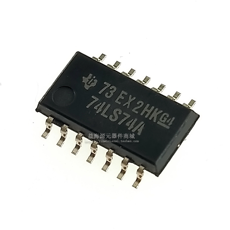 逻辑芯片 SN74LS74ANSR 74LS74 SOP-14 全新原装进口 中体SOP5.2