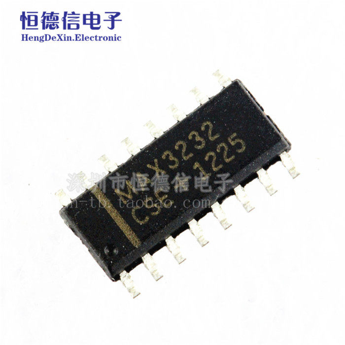 全新 MAX3232 MAX3232CPE MAX3232EPE DIP-16 RS-232收发器