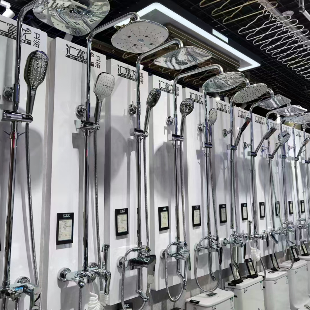 花洒展板展架淋浴喷挂板卫浴毛巾五金架直播三角架转角马桶水龙头