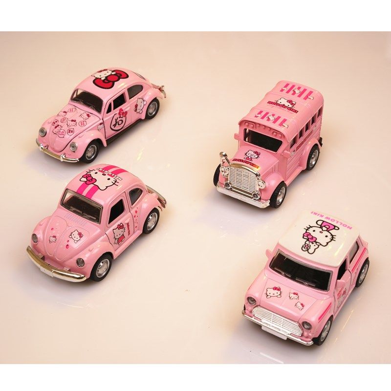 凯蒂猫合金回力车卡通可爱模型益智儿童玩具汽车装饰摆件节日礼物|ruв категории автомобиль/товаров/аксессуары/переоснащение, автомобильных принадлежностей/аксессуары, модель автомобиля - от Buy2taobao.com для оказания профессиональной услуги покупки агента Taobao