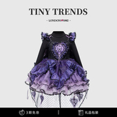 女童库洛米蓬蓬连衣裙秋冬季 新款 小女孩Lolita生日礼服儿童公主裙