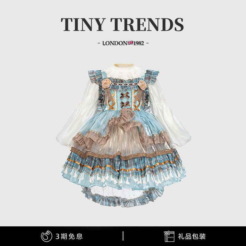 女童洛丽塔连衣裙异域风公主裙