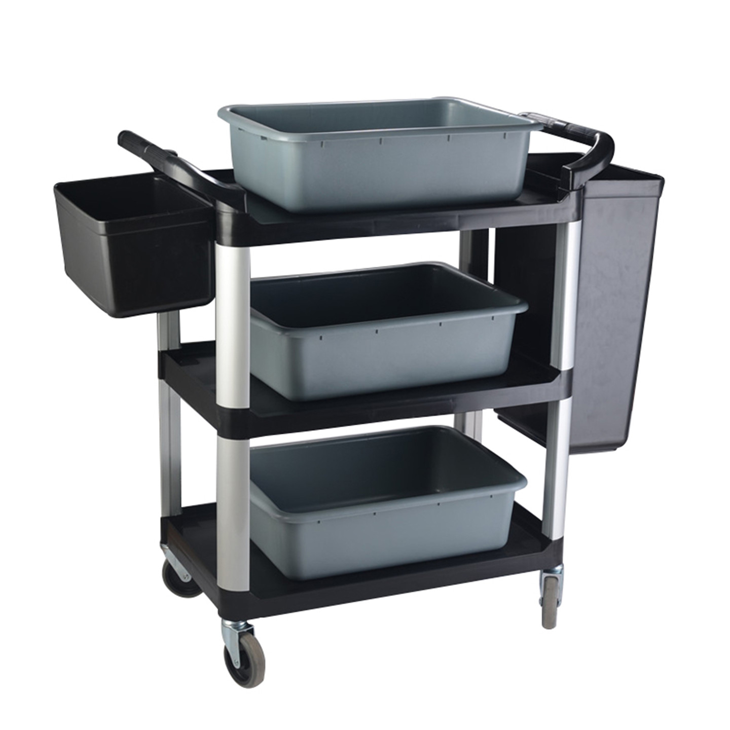 酒店餐厅收餐车收碗车三层服务车